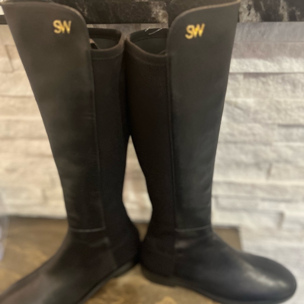 Stuart Weitzman Black Over the Knee Boots BNWOT